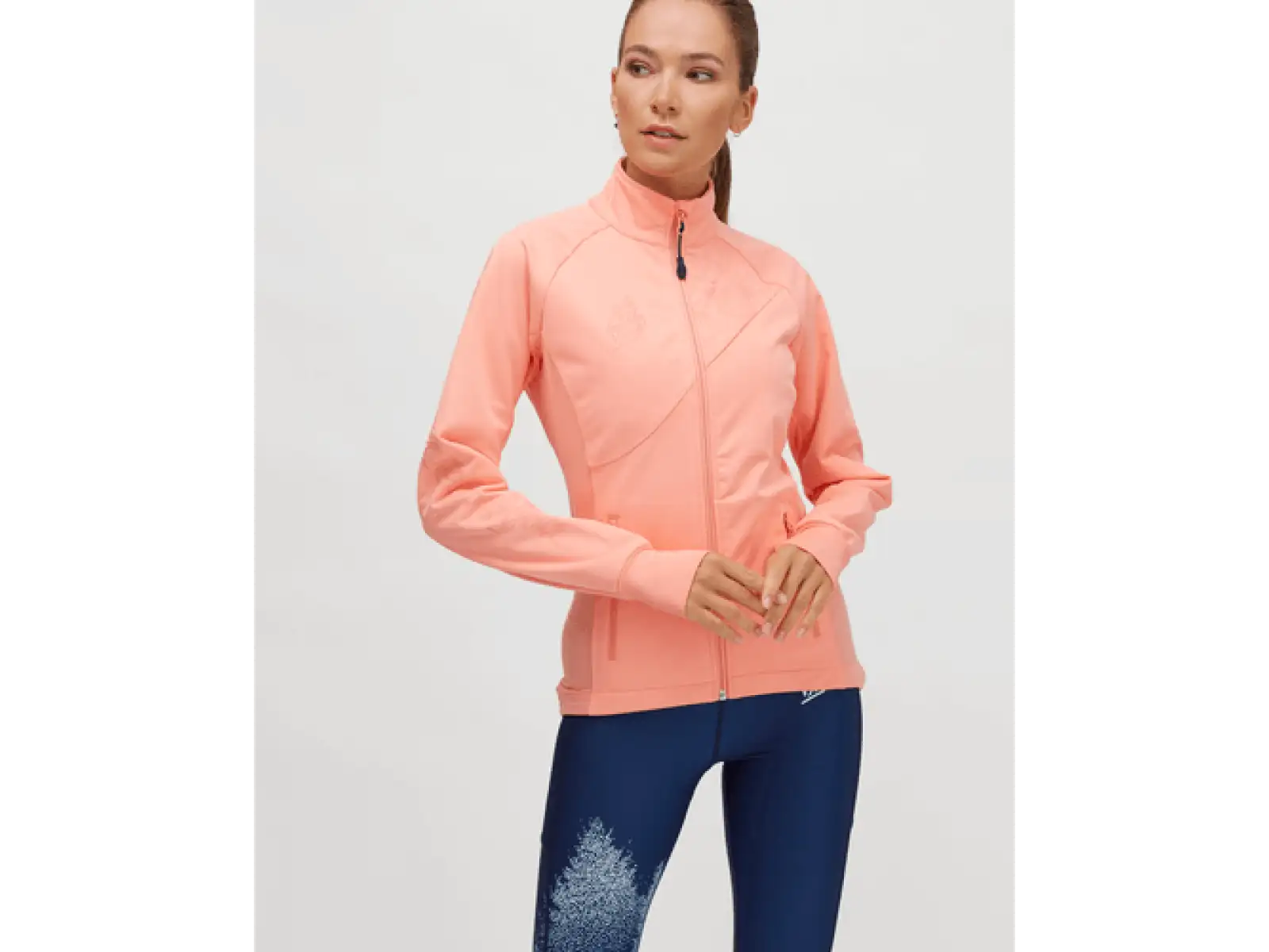 Silvini Monna damska softshell bluza orange/navy