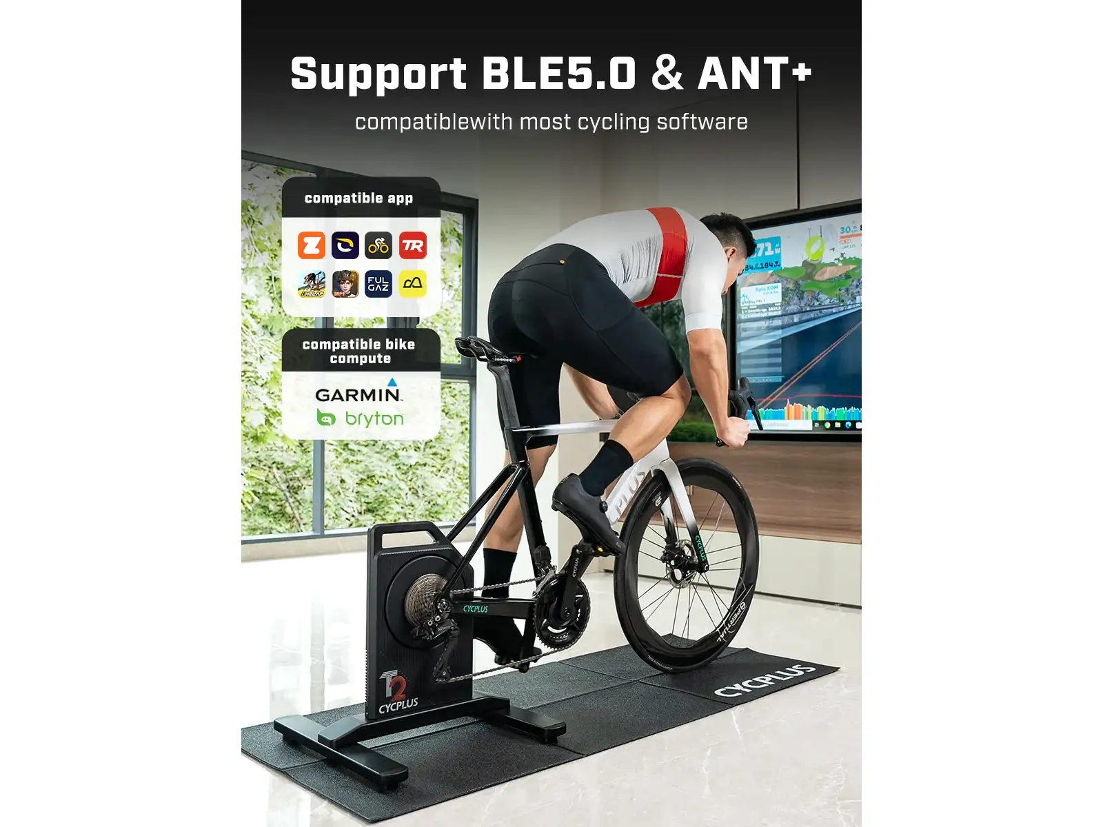Cycplus T2H Smart trenażer