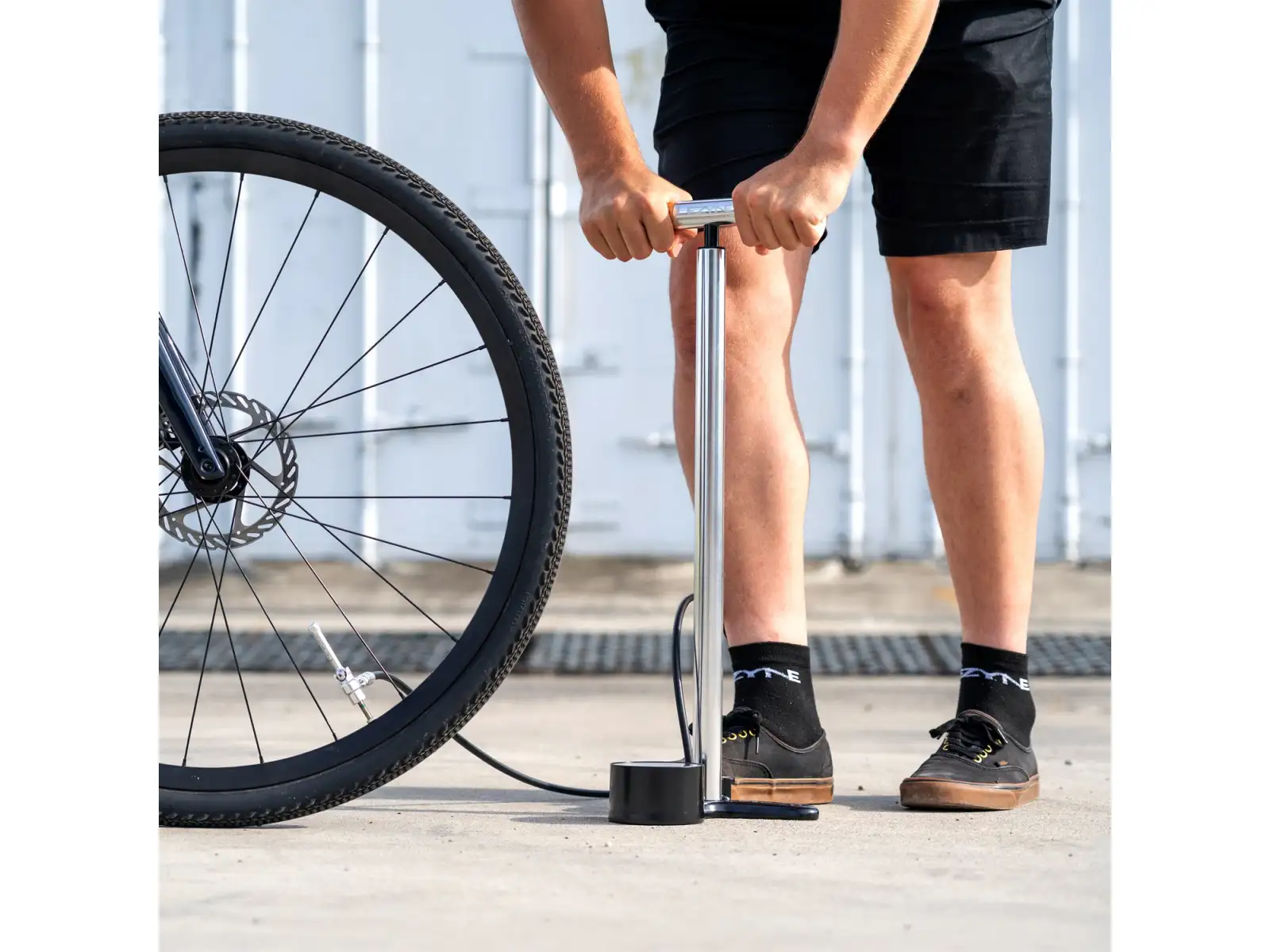 Lezyne Alloy Floor Drive 3.5 pompka warsztatowa z głowicą Presta Pro