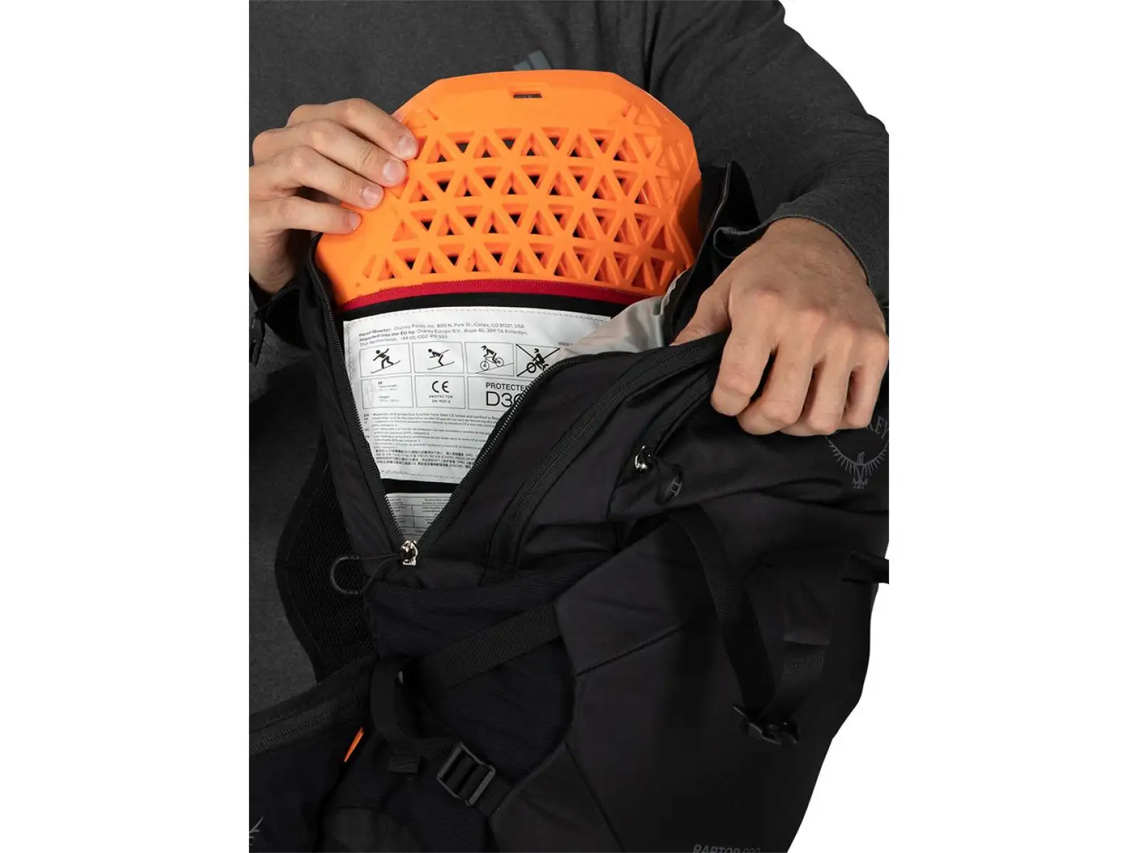 Osprey Raptor Pro plecak 18 l Back