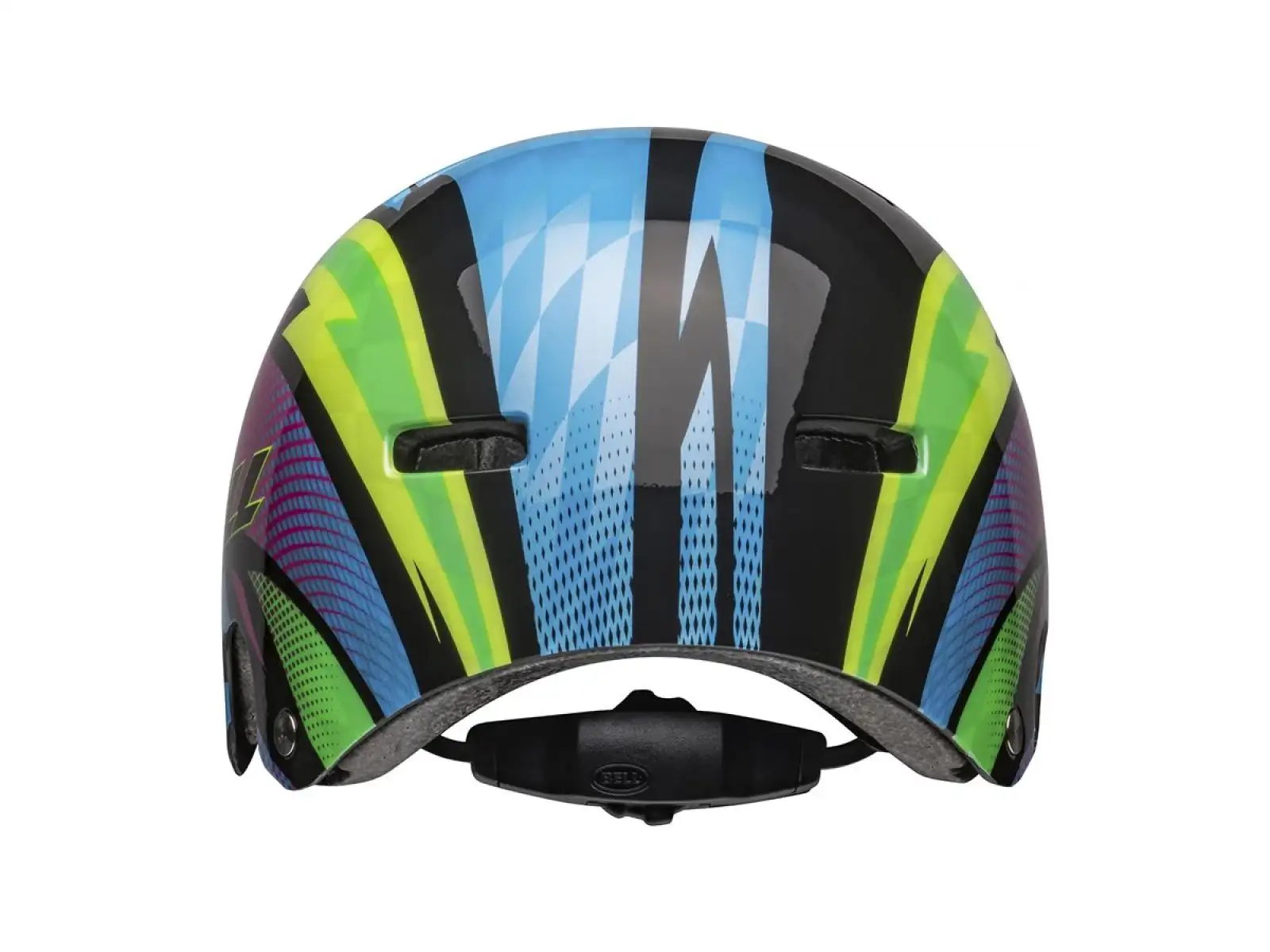 Bell Span kask Blue/Magenta Psycho