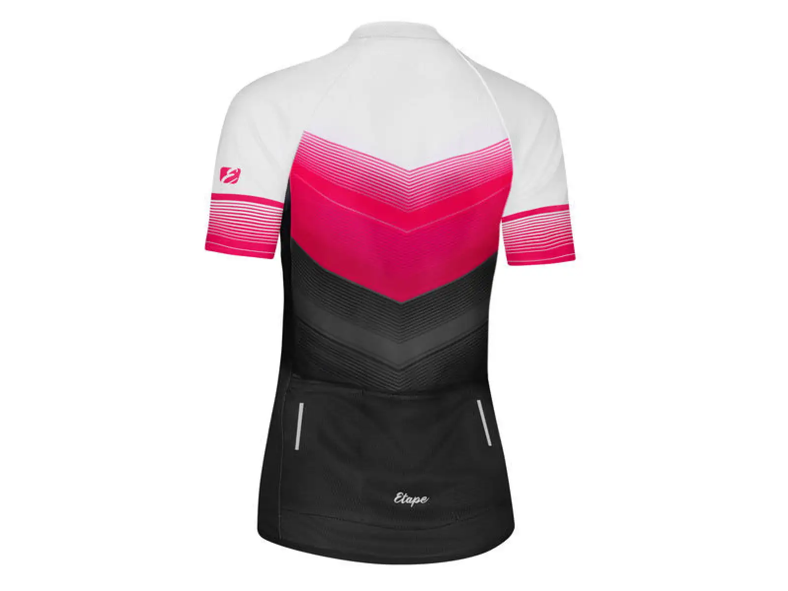 Etape Violet damski dres krótki rękaw różowa/czarna