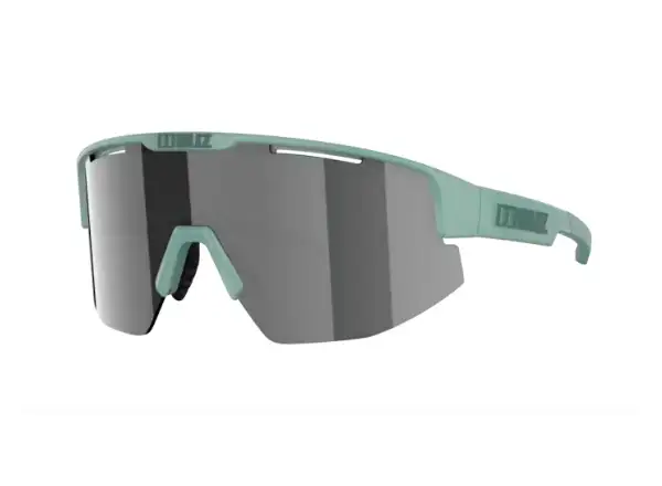 Bliz Matrix okulary przeciwsłoneczne Matt Green/Smoke Silver Mirror