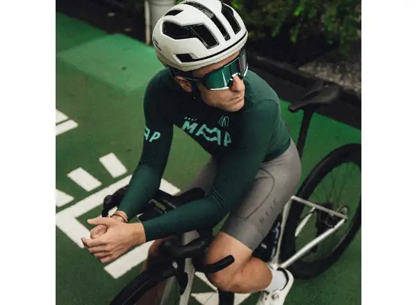 100% Korbin okulary sportowe Matte Juniper/HiPER Mint Mirror Lens