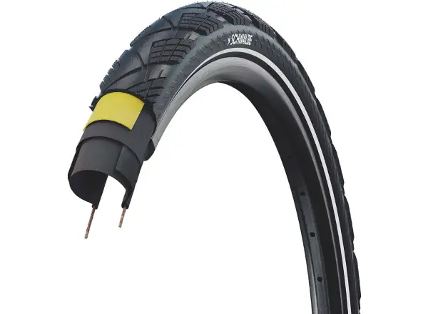 Schwalbe Marathon Efficiency Pro V-Guard TLR Addix Race 40-622 trekkingowa opona kevlar czarny