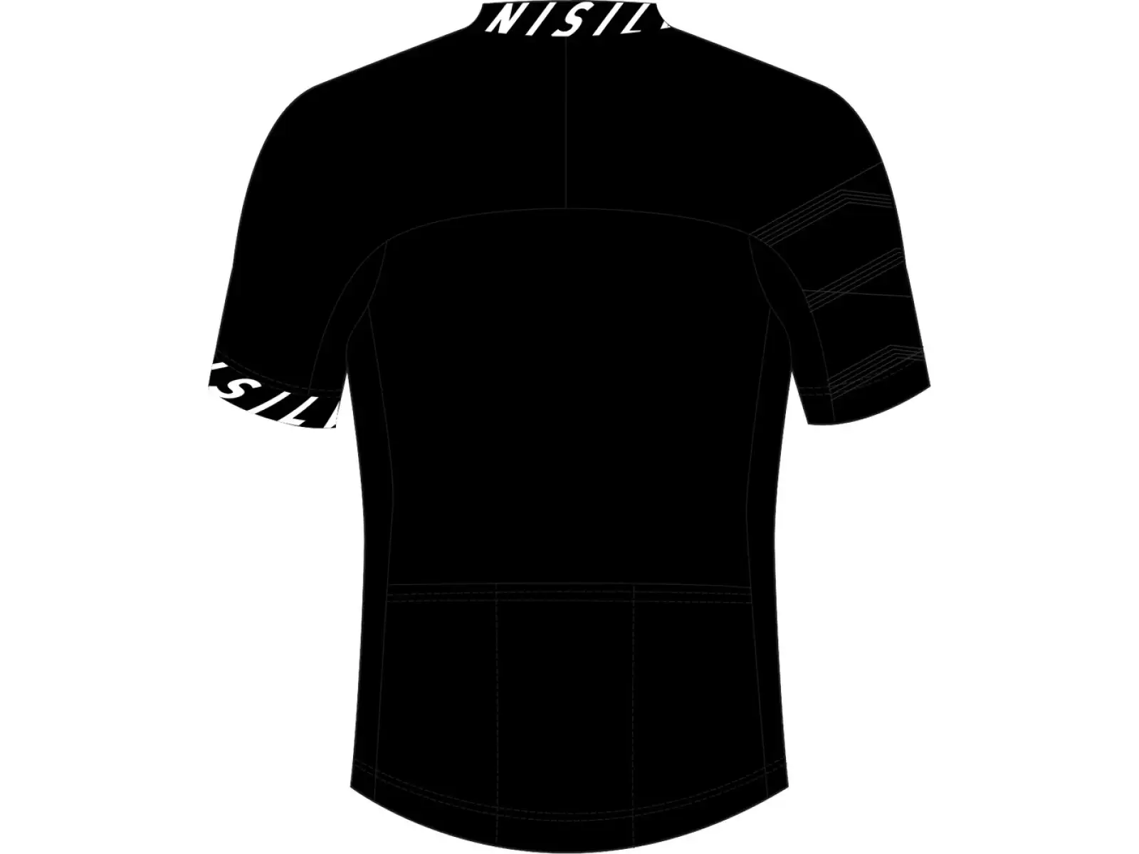 Silvini Stelvio męska koszulka krótki rękaw black/white