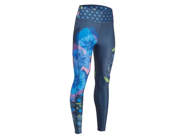 Silvini Veniana damskie ocieplane leginsy Navy/Blue