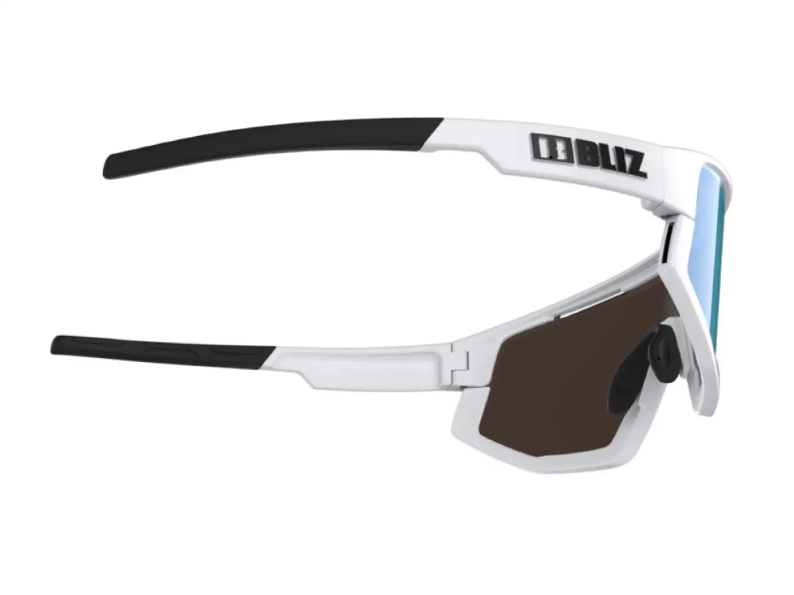 Bliz Fusion Small okulary White/Brown Blue
