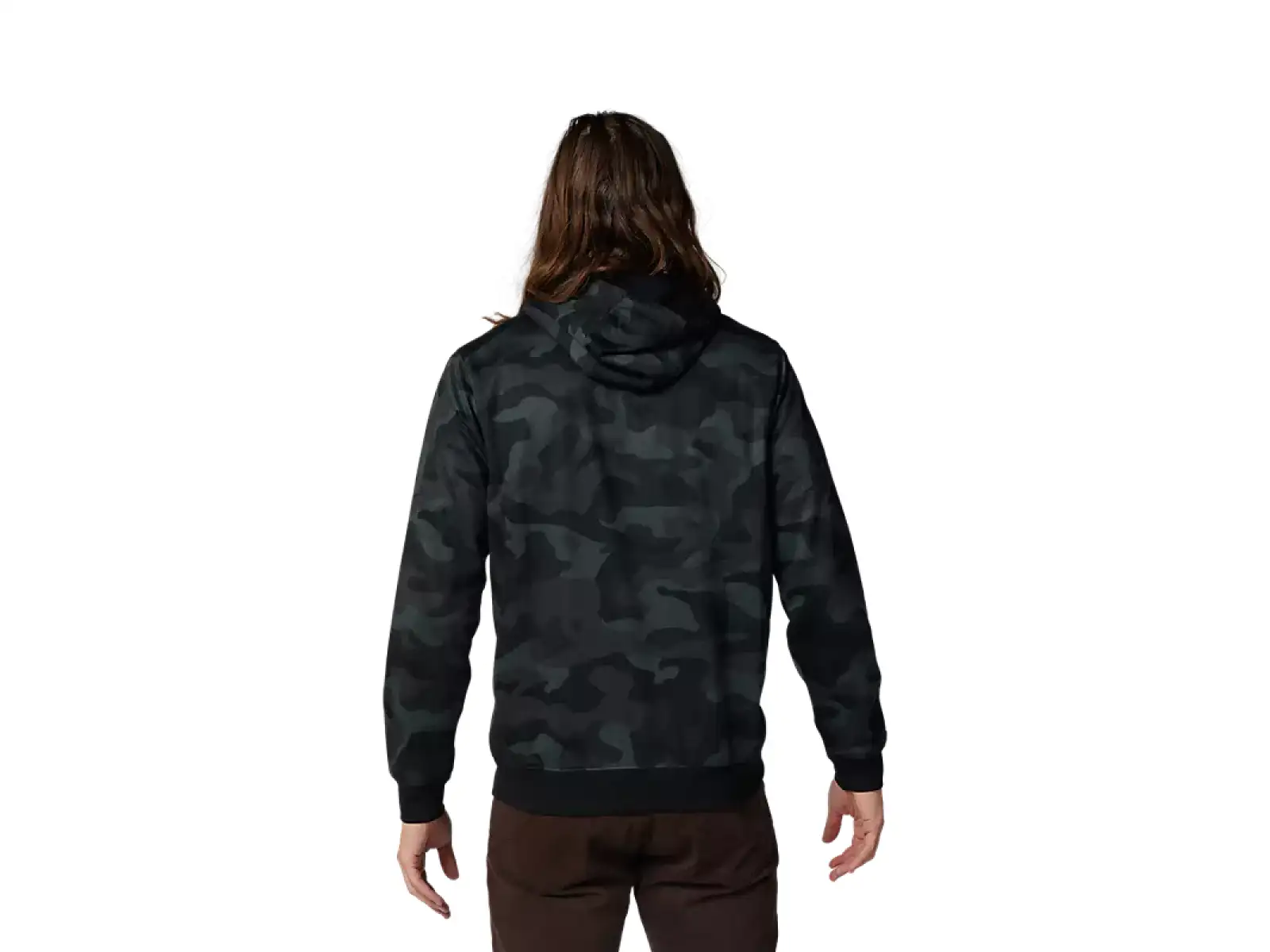 Fox Head Camo Fleece męska bluza Black Camouflage