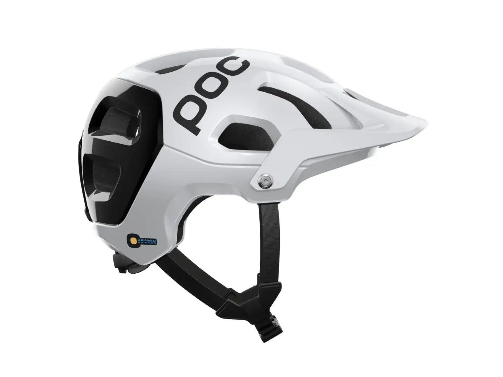 POC Tectal Race MIPS kask Hydrogen White/Uranium Black