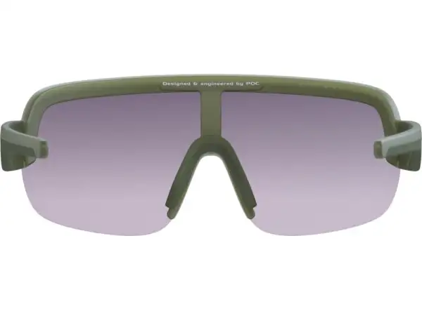 POC Aim okulary rowerowe Epidote Green Translucent