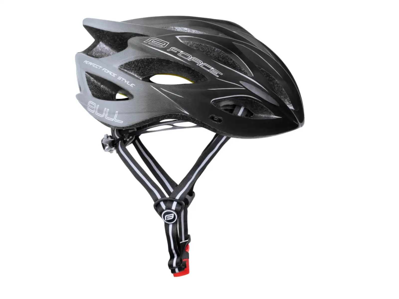 Force Bull Hue MIPS kask czarna/szara