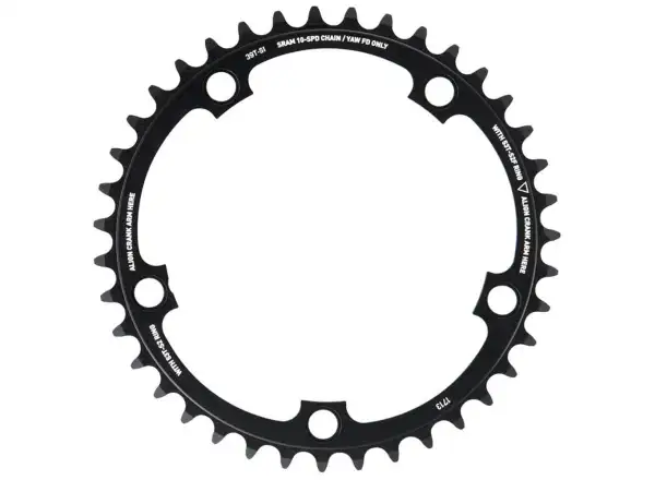 Sram Red 10 sp. tarcza 34 zęby 110 mm YAW black