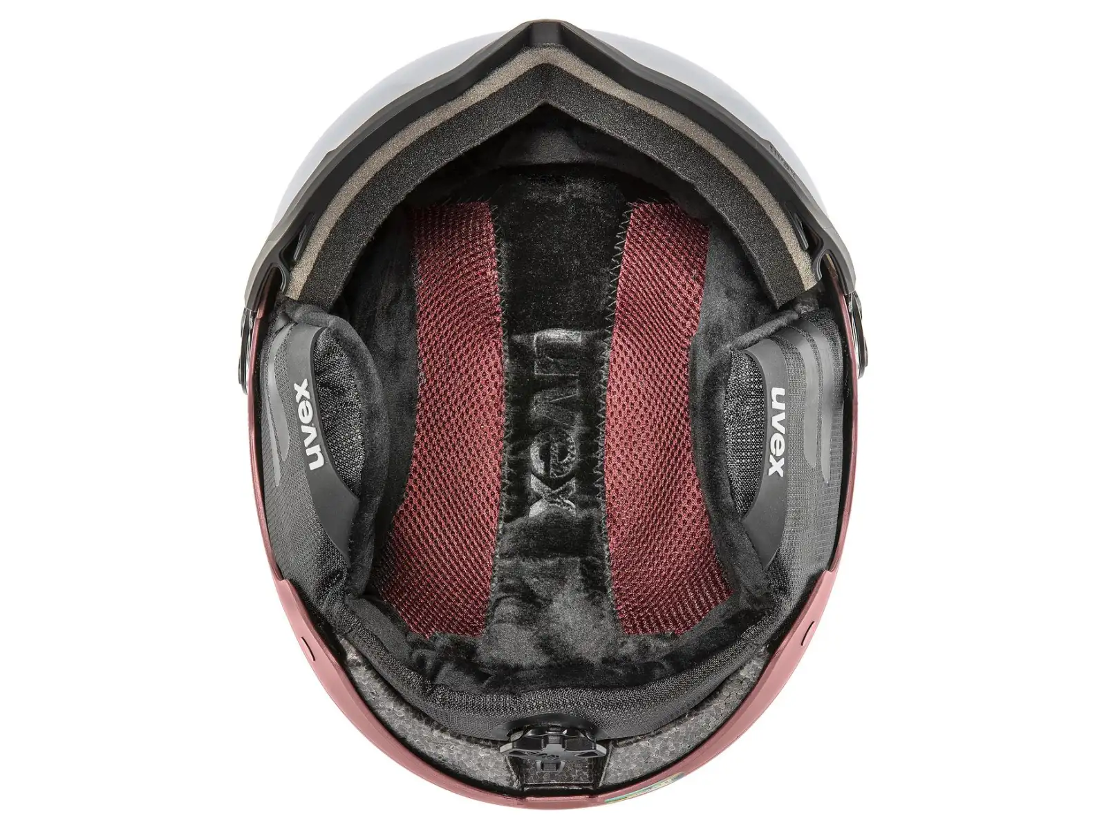 Uvex Wanted Visor kask narciarski bramble/antique rose