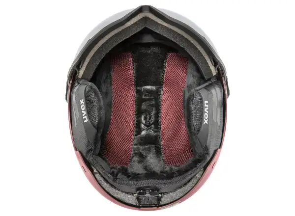 Uvex Wanted Visor kask narciarski bramble/antique rose