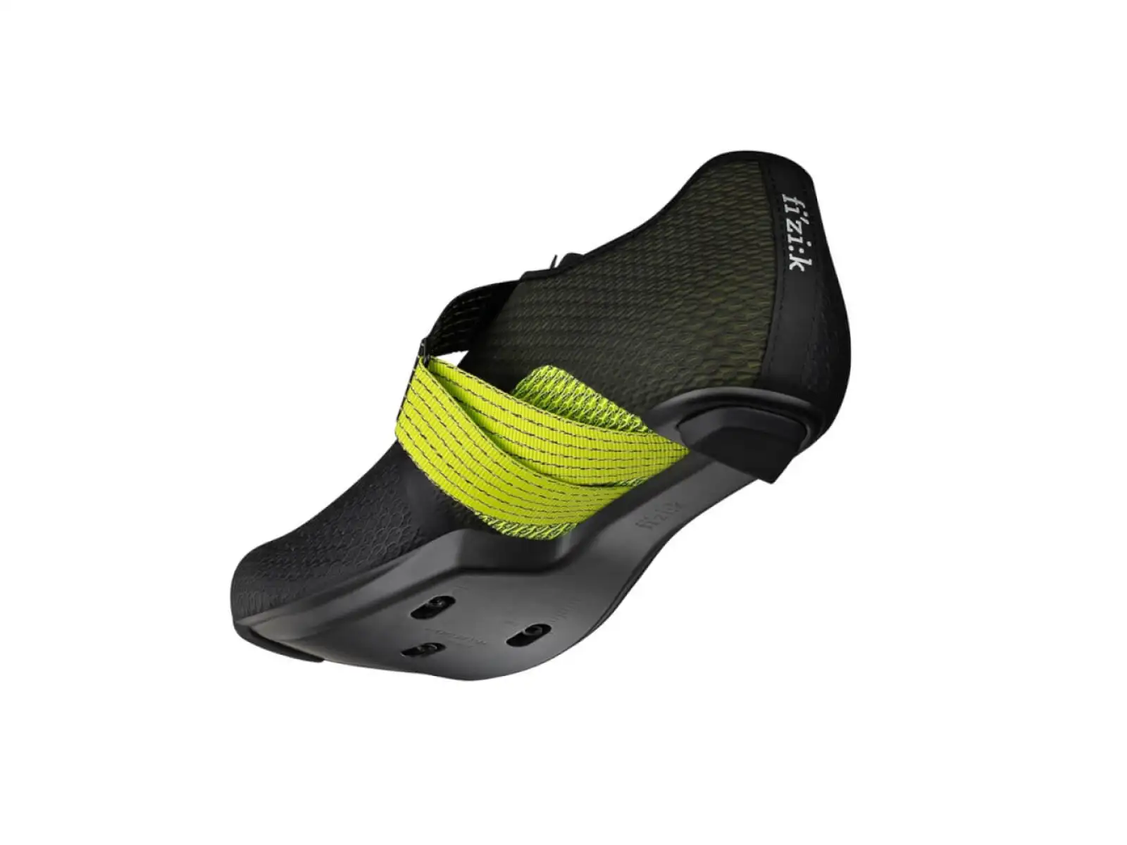 Fizik Vento Stabilita Carbon szosowe męskie buty Black/Yellow Fluo