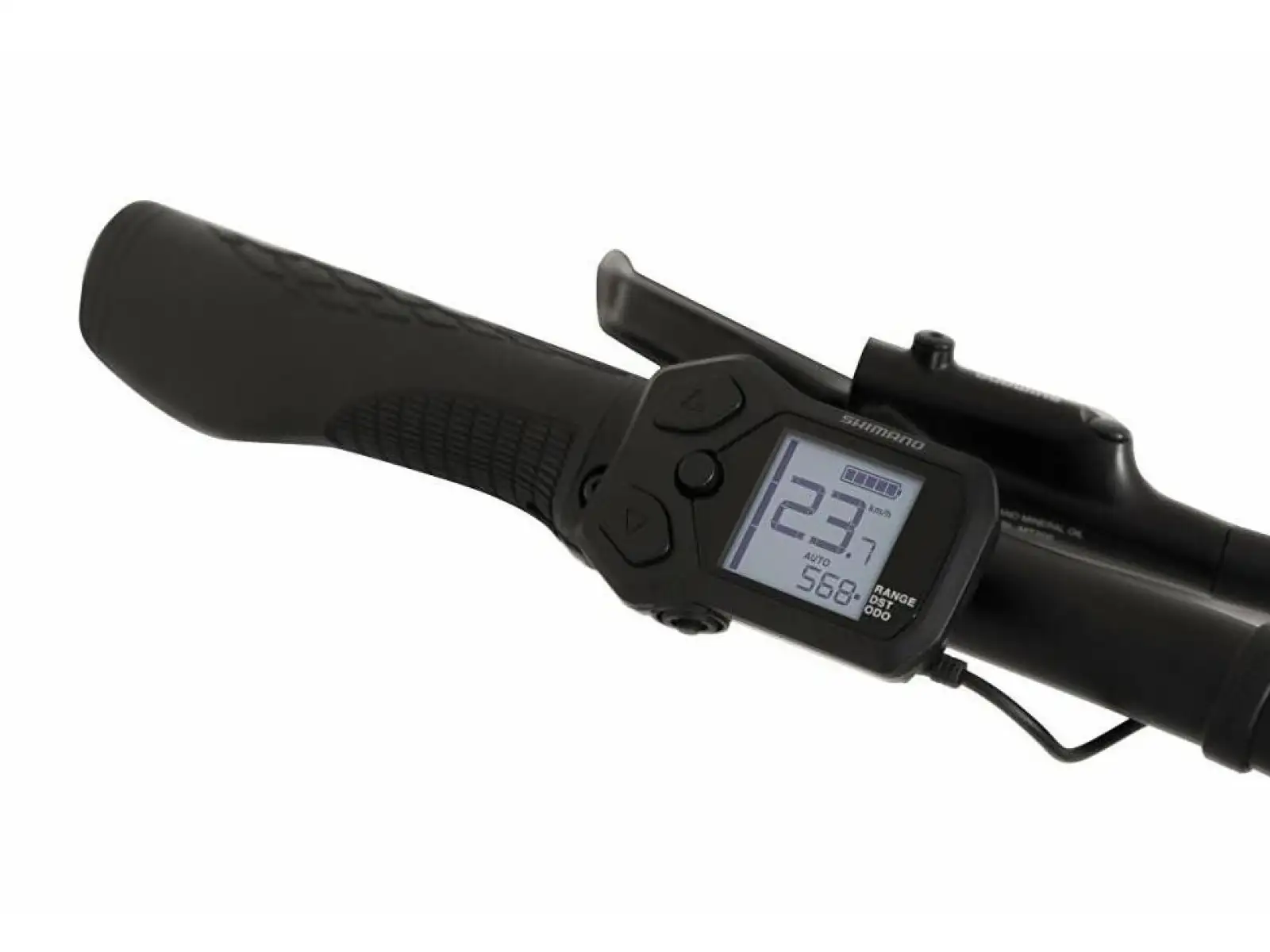 Rock Machine Blizzard INT e30-29 Gloss Silver/Black rower elektryczny w pełni zawieszony