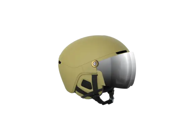 POC Obex Visor kask narciarski Olivine Green/Clarity Universal/Partly Sunny/Silver