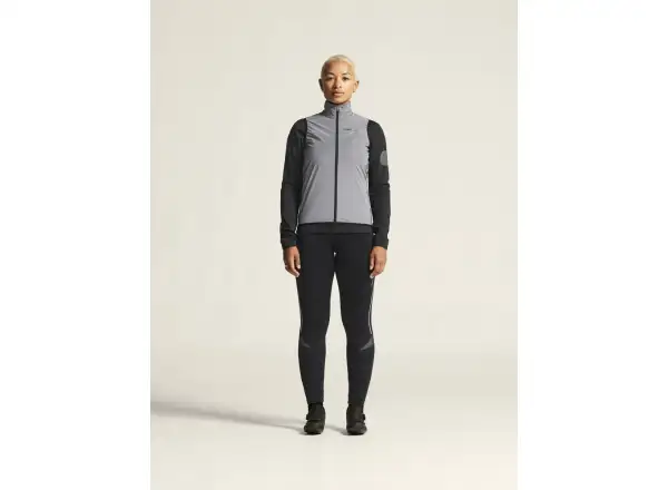 CRAFT ADV Essence Lumen Wind damska kamizelka rowerowa szara