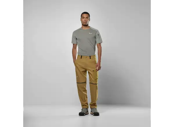 Salewa Puez Hemp/DST 2/1 męskie spodnie Golden Brown