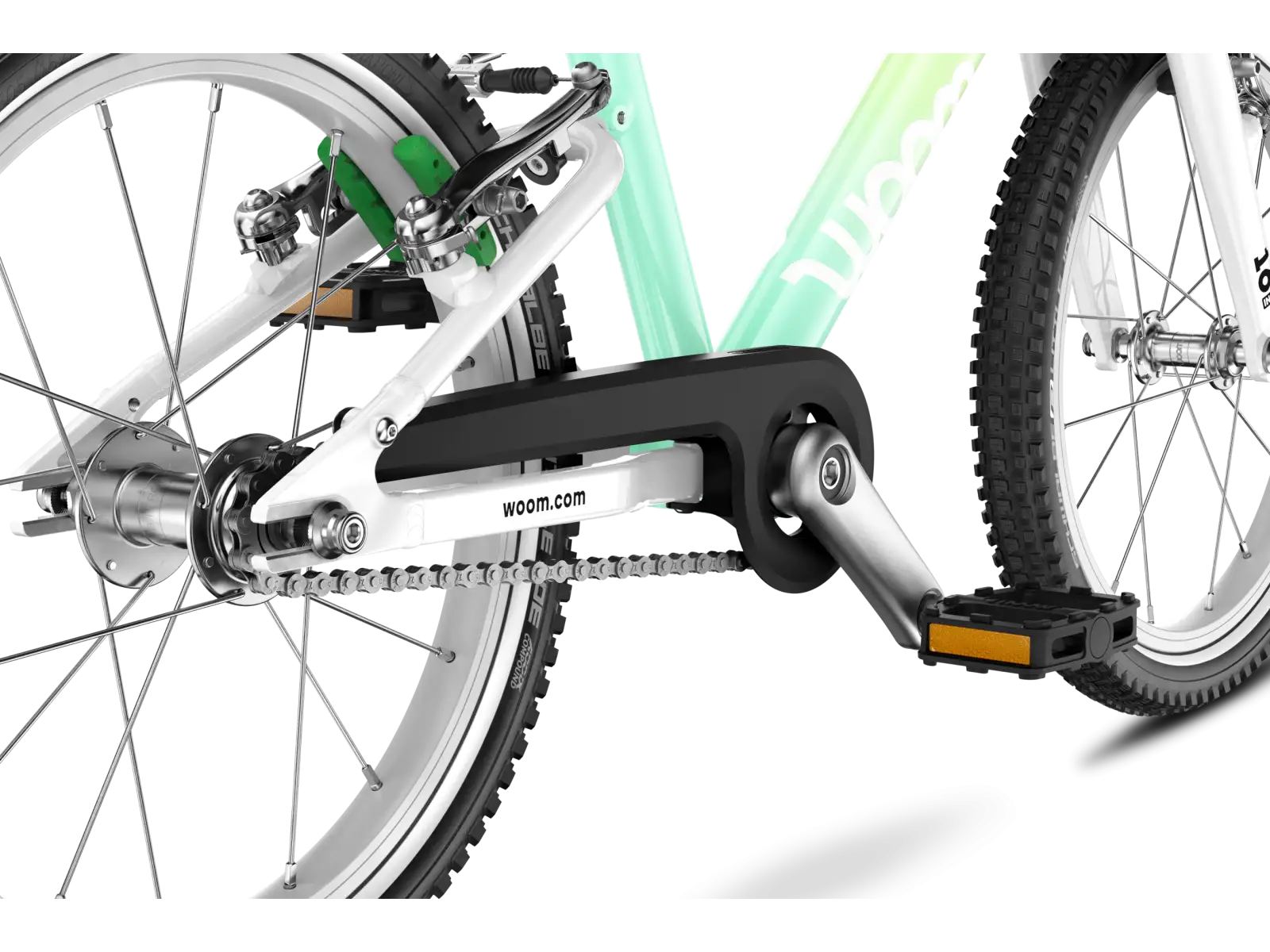 Woom GO 3 rower dziecięcy 16 Spearmint Crush Limited