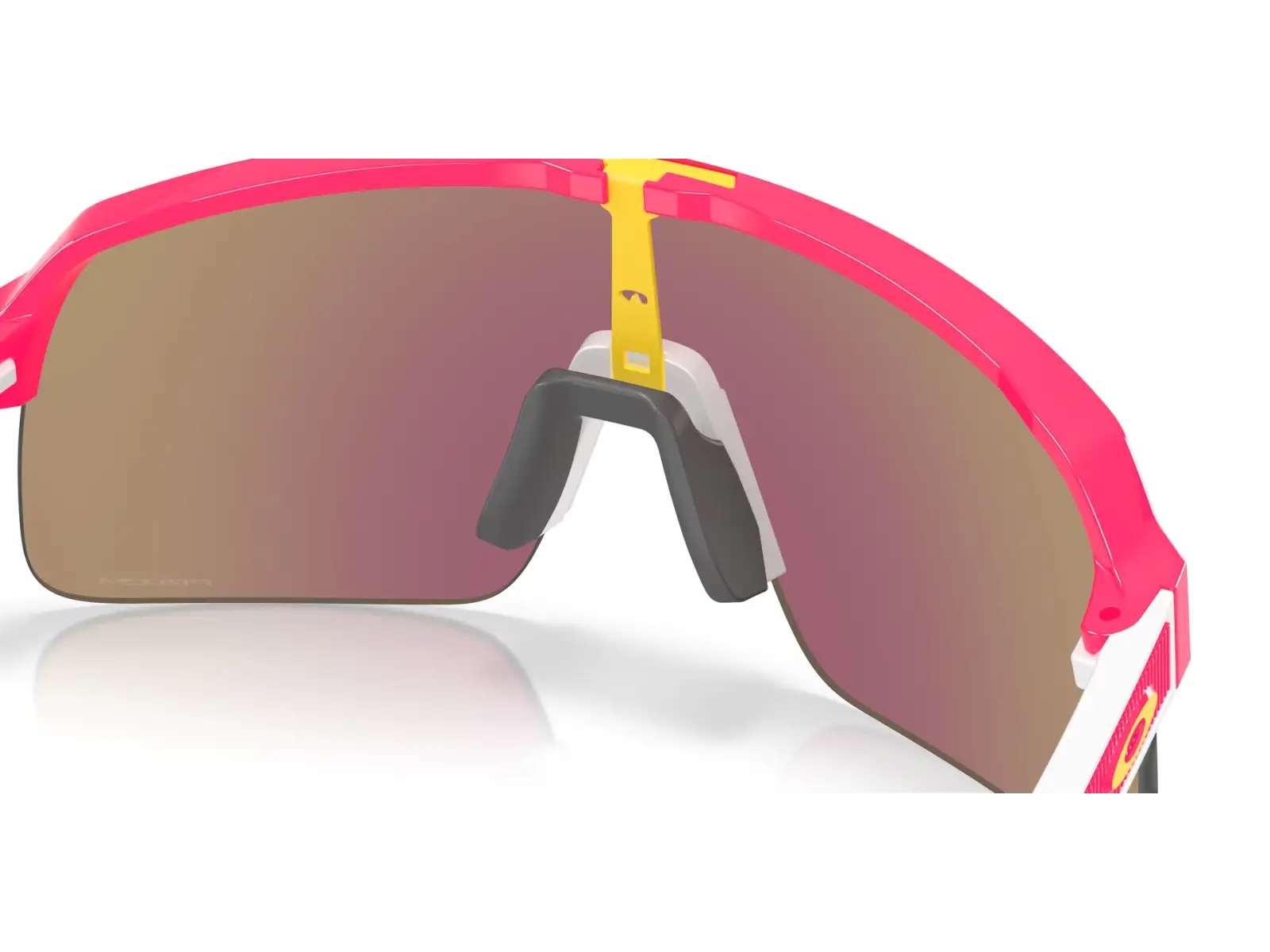 Oakley Sutro Lite sportowe okulary Neon Pink/Prizm Sapphire