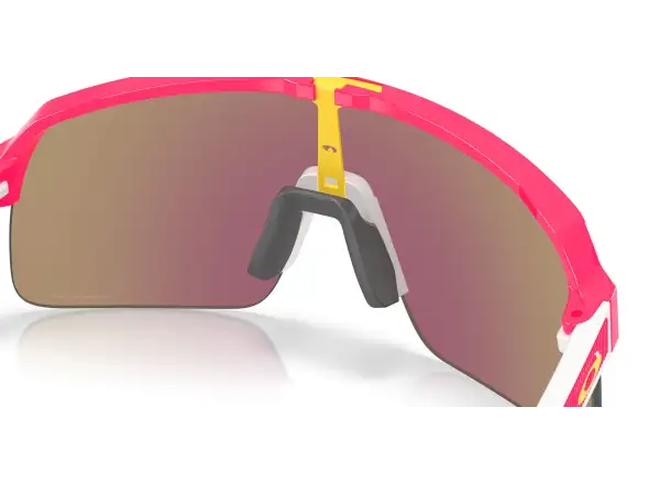 Oakley Sutro Lite sportowe okulary Neon Pink/Prizm Sapphire