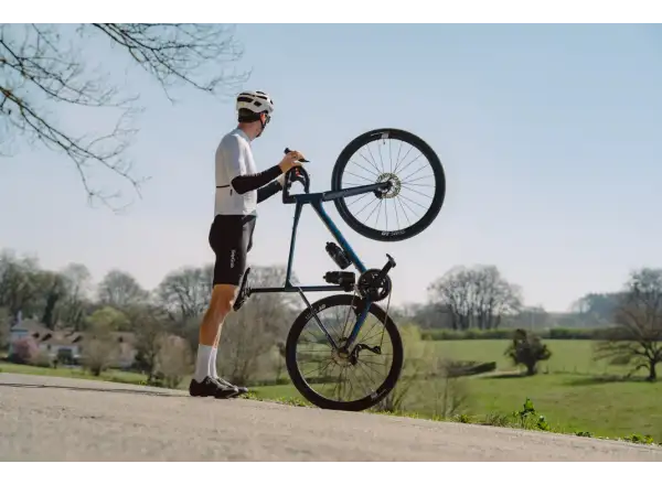 Isaac Kaon 105 Di2 2x12 gravel rower Saphire Blue