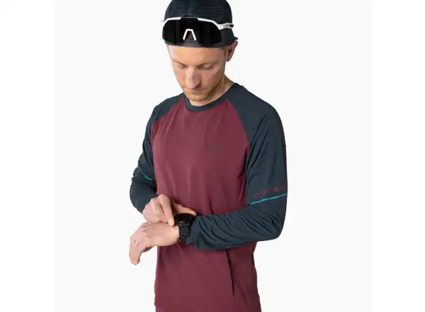 Dynafit Alpine Pro męska koszulka z długim rękawem Blueberry/Storm Blue