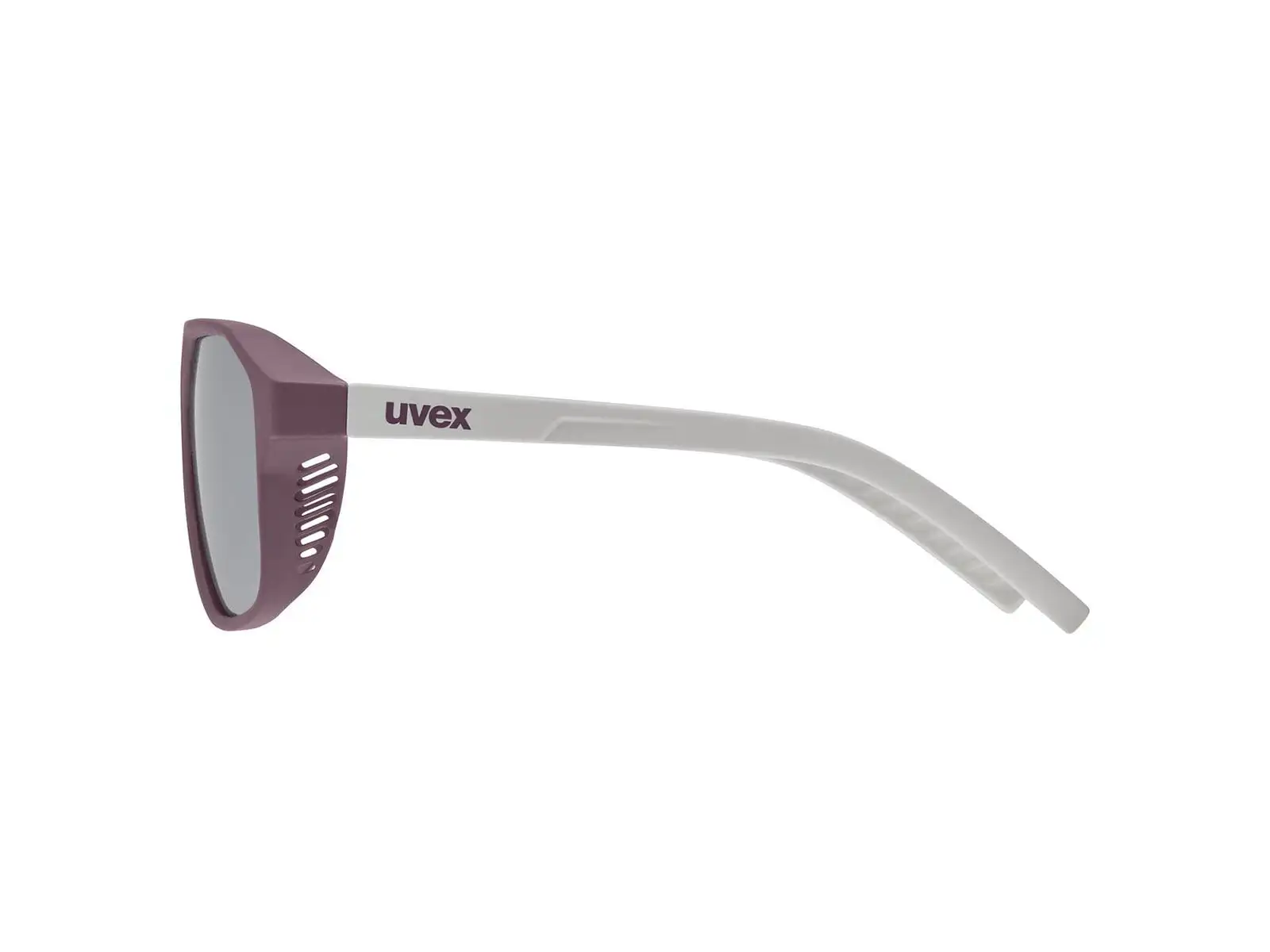 Uvex dziecięce sportowe okulary Cosmic Cranberry - Grey Matt/Mir. Silver