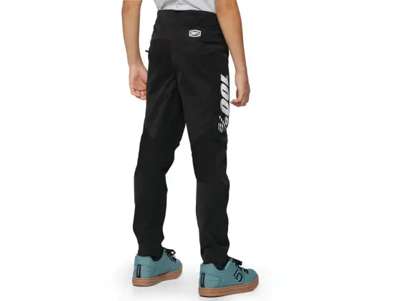 100% R-CORE Youth dziecięce spodnie Black