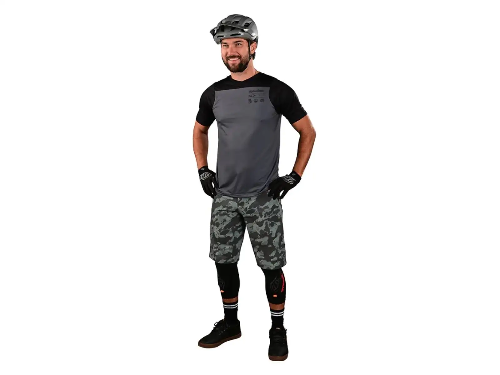 Troy Lee Designs Skyline Shell męskie szorty Digi Camo Spruce