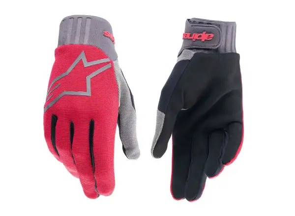 Alpinestars A-Dura rękawice Red Fluo