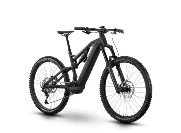 Raymon Trailray 170 Pro pełne zawieszenie rower elektryczny Black Stealth/Iridiscent