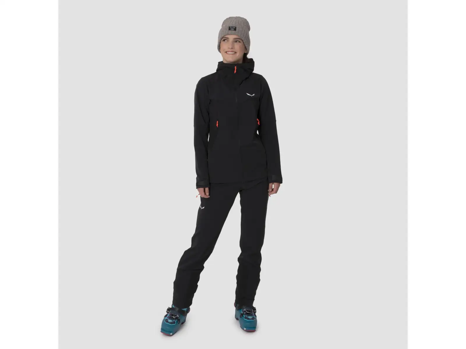 Salewa Sella Durastretch damskie spodnie Black Out