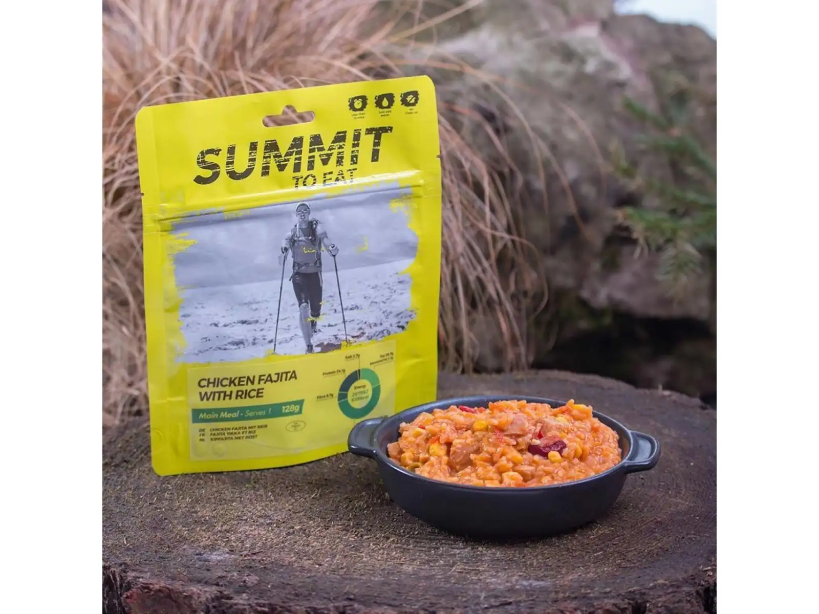 Summit To Eat dehydratowana żywność Kurczak Fajita z ryżem 213 g