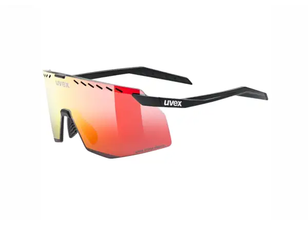 Uvex Pace Stage ColorVision okulary Black Matt/Mirror Red