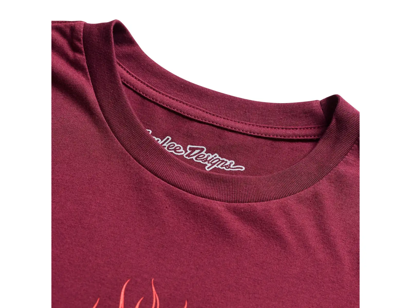 Troy Lee Designs Flame 2 męska koszulka krótki rękaw Sangria