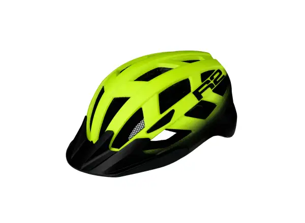 R2 Lumen kask rowerowy neonowy żółty/czarny