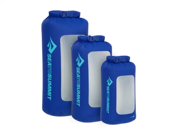 Sea to Summit Lekki Wodoszczelny Worek z Przezroczystym Panelem 13L Surf Blue