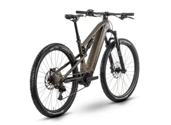 Raymon Trailray 120 Pro w pełni zawieszony rower elektryczny Tenmokubrown