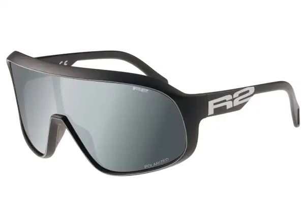 R2 Falcon okulary czarna/szara lustrzana szkła