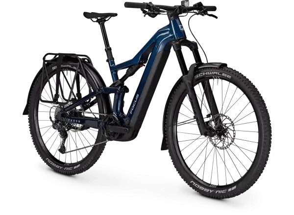 Focus THRON 7 EQP 720Wh w pełni amortyzowany rower elektryczny Azurblue / Sydneyblue