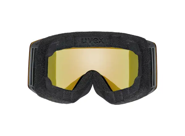 Uvex Provoque FM gogle narciarskie black matt/blue - green