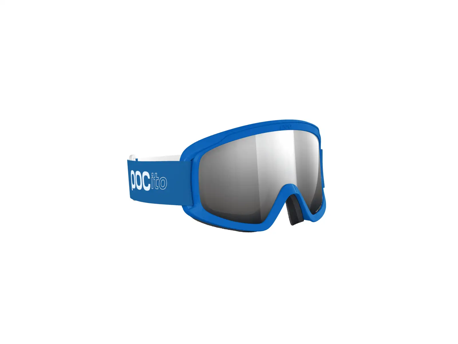 POC POCito Opsin dziecięce gogle narciarskie Fluorescent Blue/Partly Sunny Silver