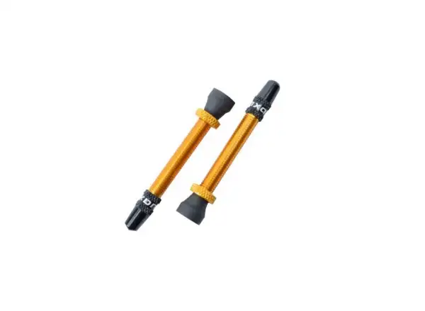 Quaxar TCS wentyle do opon 45 mm 2 sztuk złoty