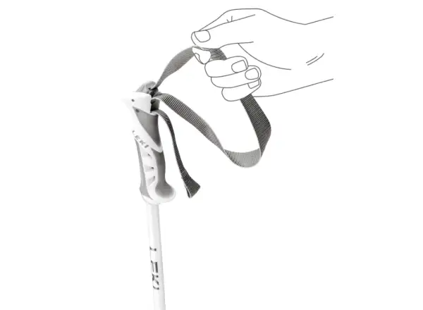 Leki Bliss kijki narciarskie Gunmetal/White/Rosegold