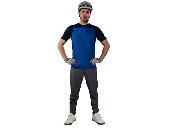 Troy Lee Designs Skyline Mono męska koszulka z krótkim rękawem True Blue