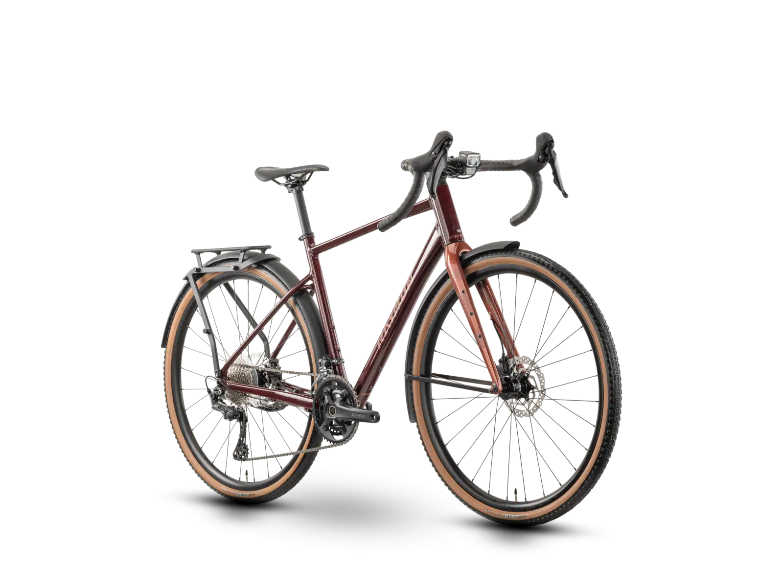 Raymon Territ Pro Street rower gravel MaroonBrown/Brick