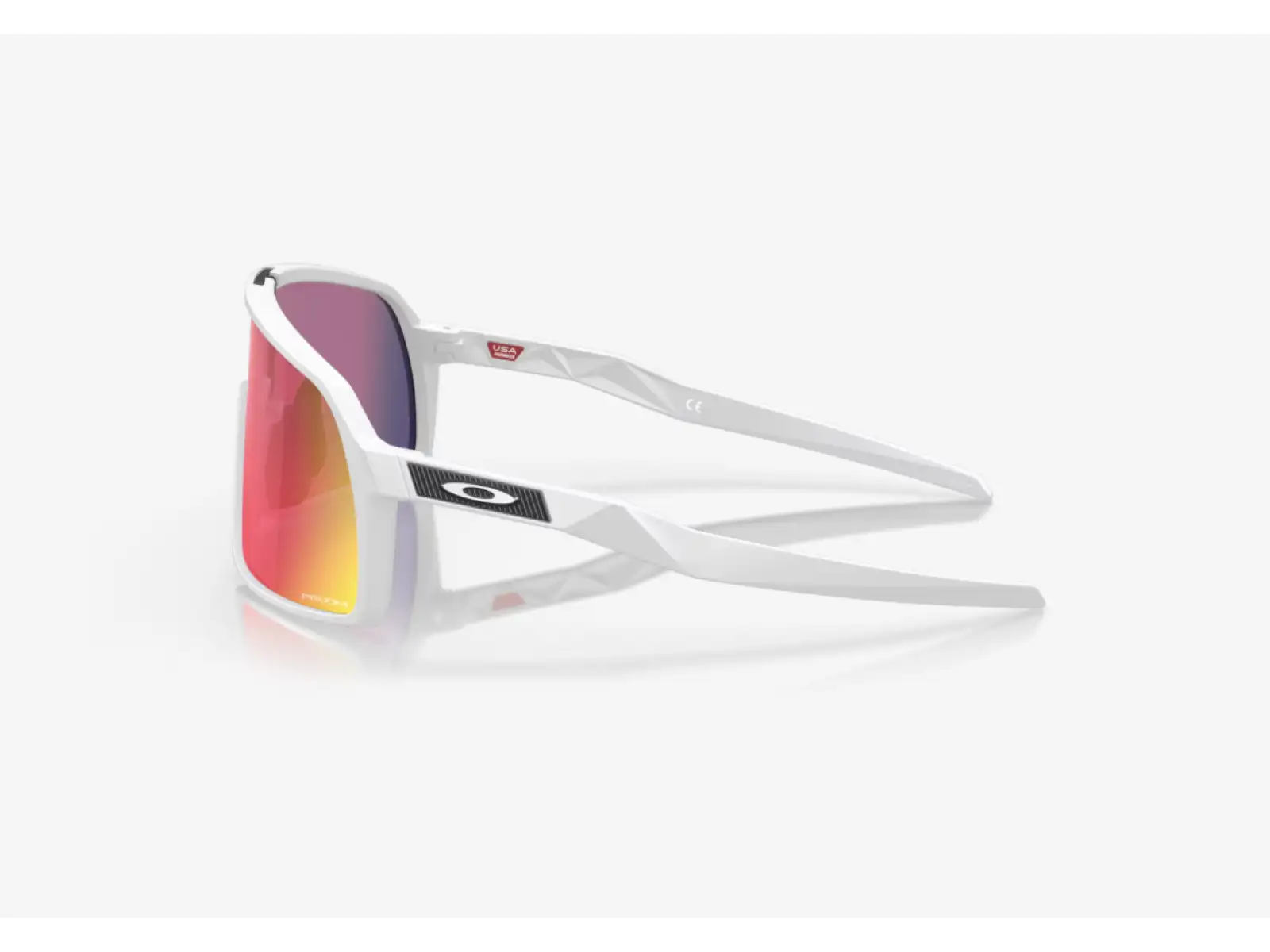 Oakley Sutro S okulary Matte White/Prizm Road